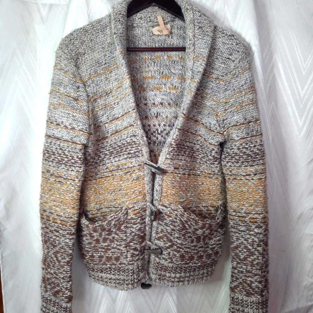 Aritzia Wilfred Free Chunky Knit Cardigan